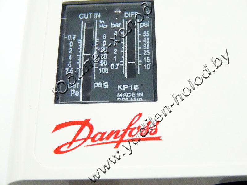 Реле высокого/низкого давления Danfoss 060-124166, KP-15